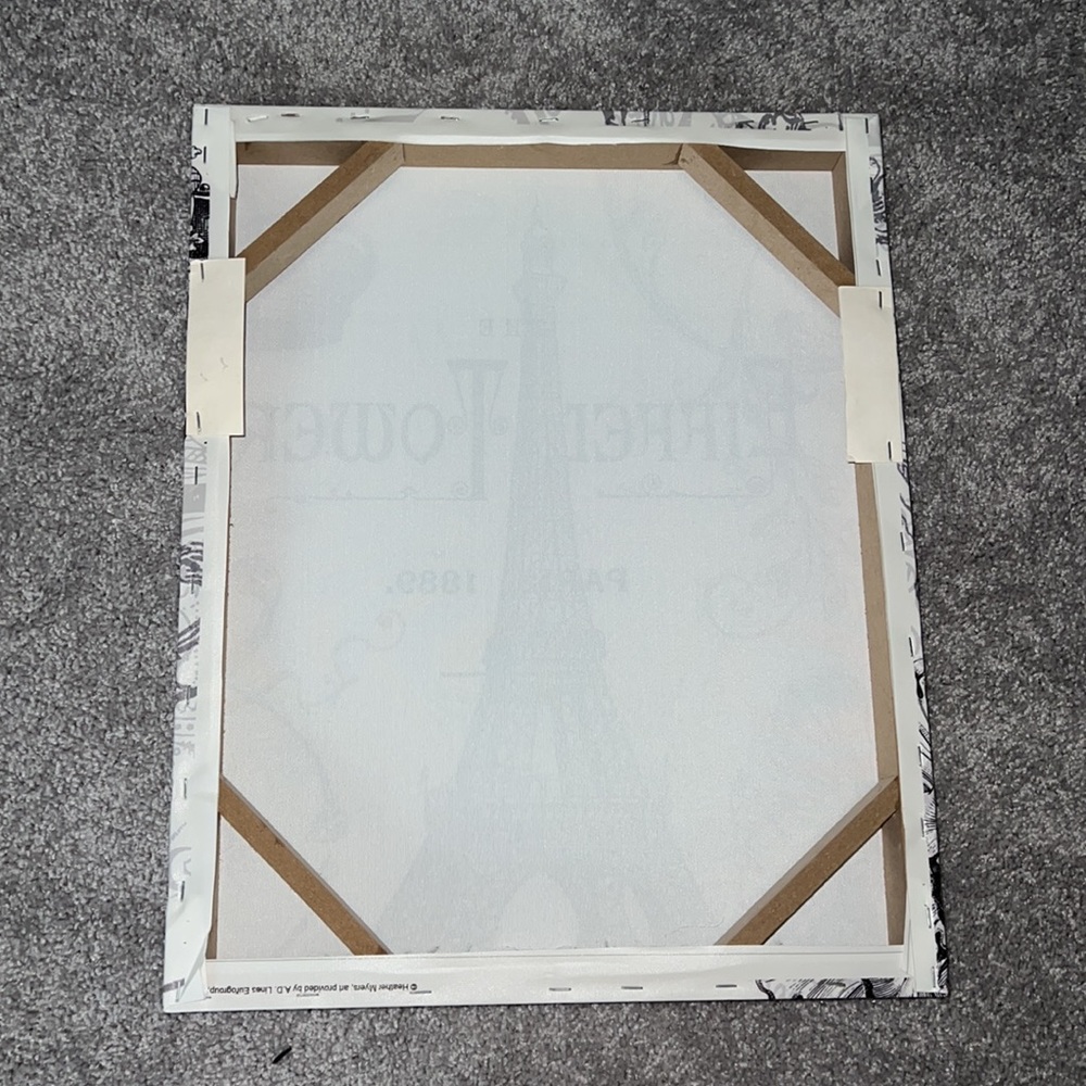 Eiffel Tower Canvas Picture - Picture 2 of 2